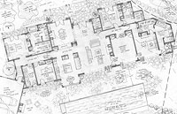 Santa Barbara Style Home Floor Plans and Drawings
